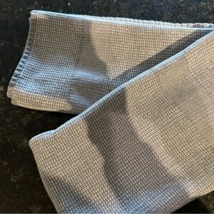 Set of 2 grey decorative kitchen towels, grey dish towels, grey kitchen towels